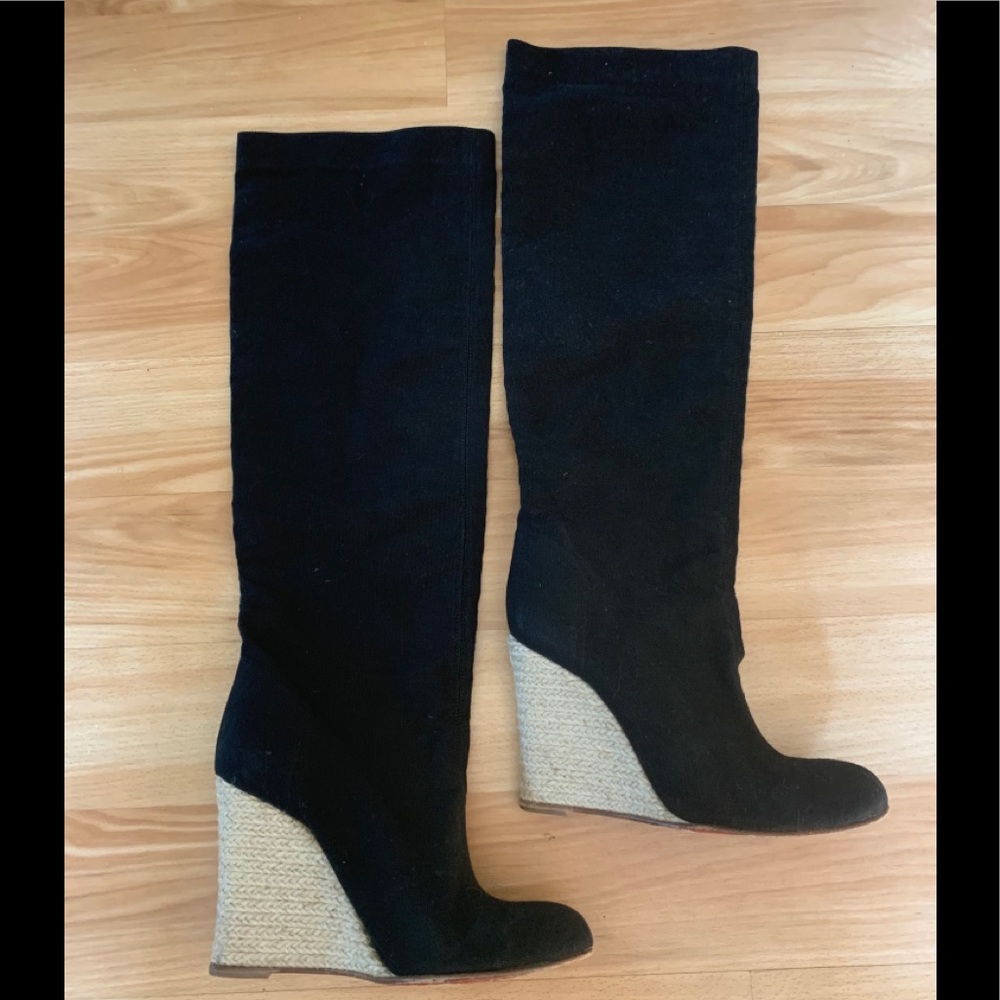 Christian Louboutin black Jesse Boot